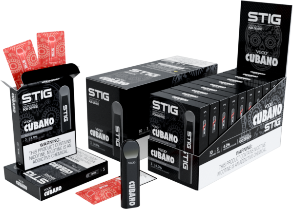 STIG Disposable Pod 3pk Cubano — Official VGOD