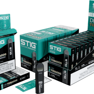 STIG Disposable Pod 3pk ICED Dry Tobacco — Official VGOD