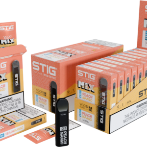 STIG Disposable Pod 3pk ICED Peach Mango — Official VGOD