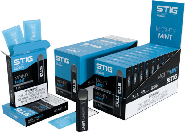 STIG Disposable Pod 3pk Mighty Mint — Official VGOD